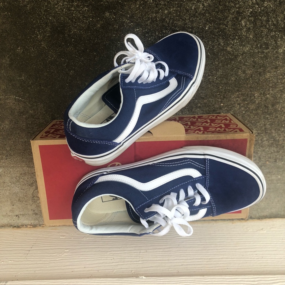Navy Blue Vans